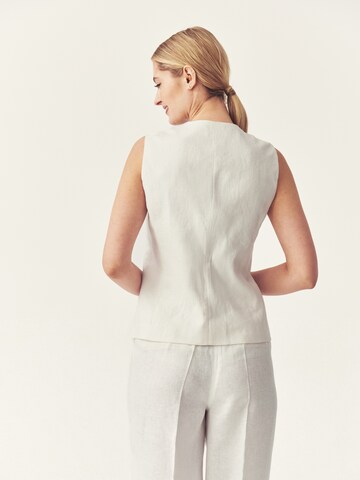 Gilet 'Lanaretta' TATUUM en blanc