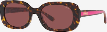 COACH Слънчеви очила '0HC8358U54500280' в пъстро: отпред