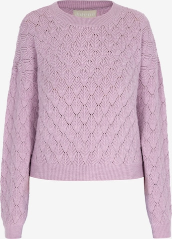 Pull-over Jalene en violet : devant