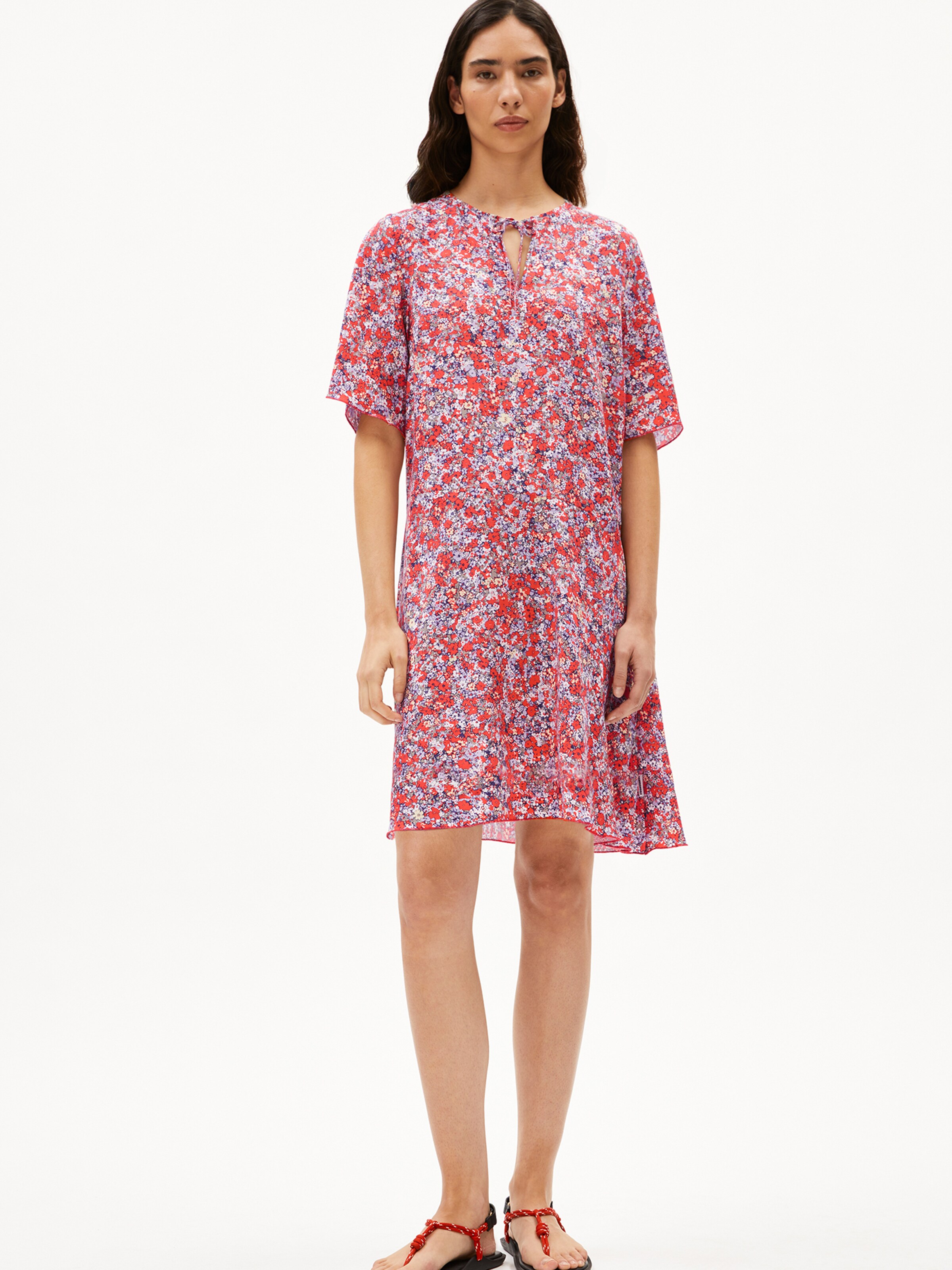 ARMEDANGELS Dress in Orange: front