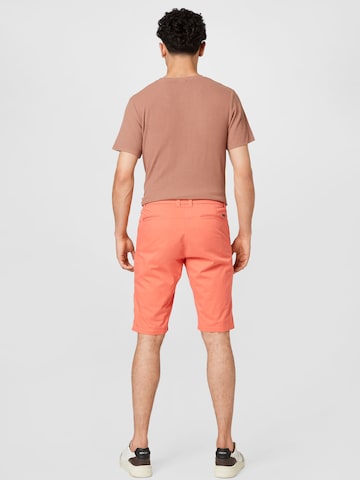 TOM TAILOR Štandardný strih Chino nohavice - oranžová