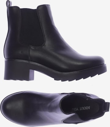 ABOUT YOU Dress Boots in 36 in Black: front