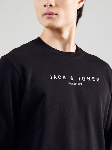 Jack & Jones PremiumSweater majica 'JPRCCJAYSON' - crna boja