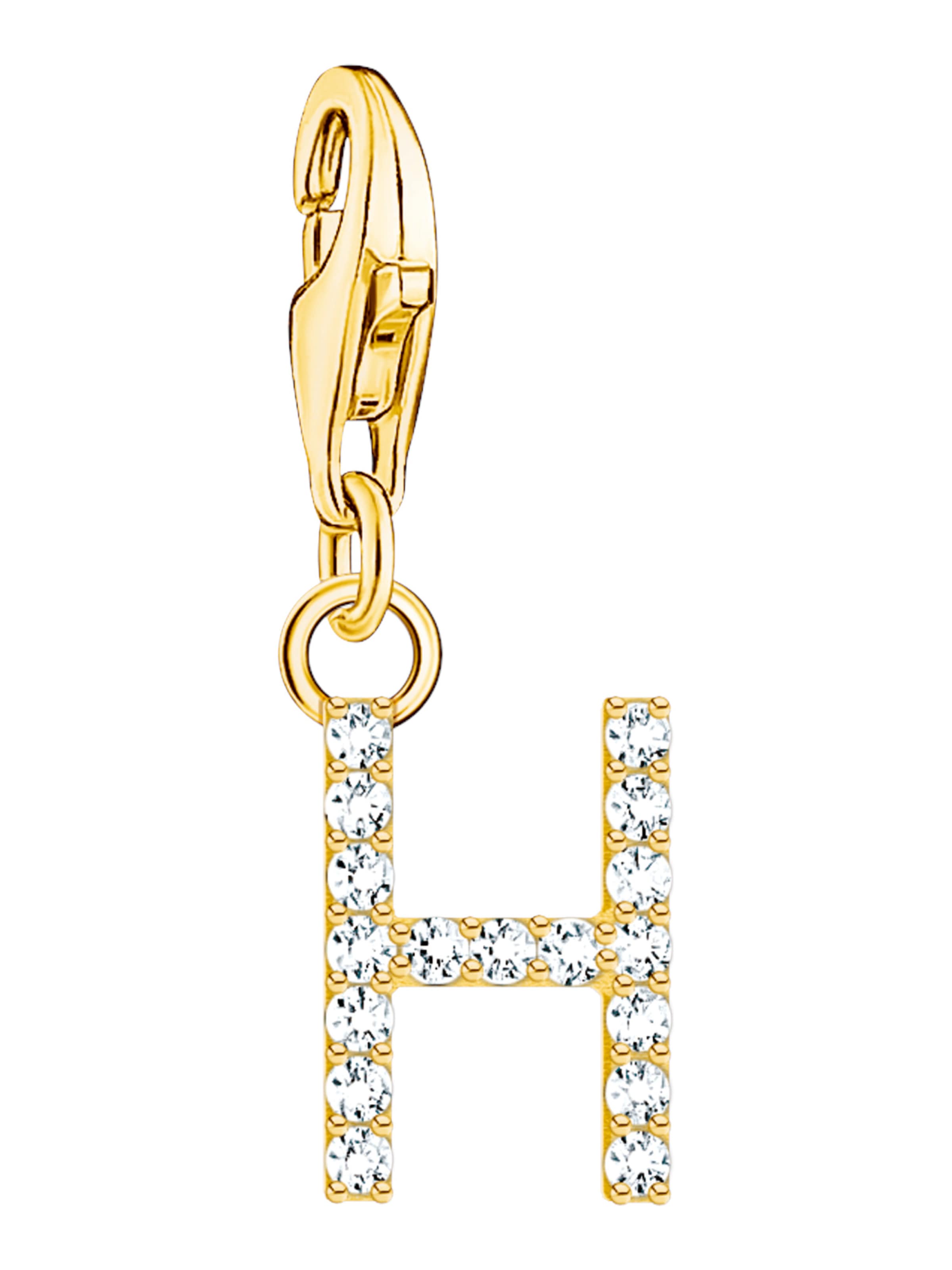 Thomas Sabo Anhänger 'Buchstabe H' in Gold