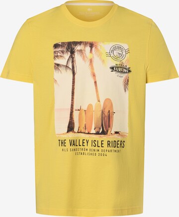 Nils Sundström Shirt in Yellow: front