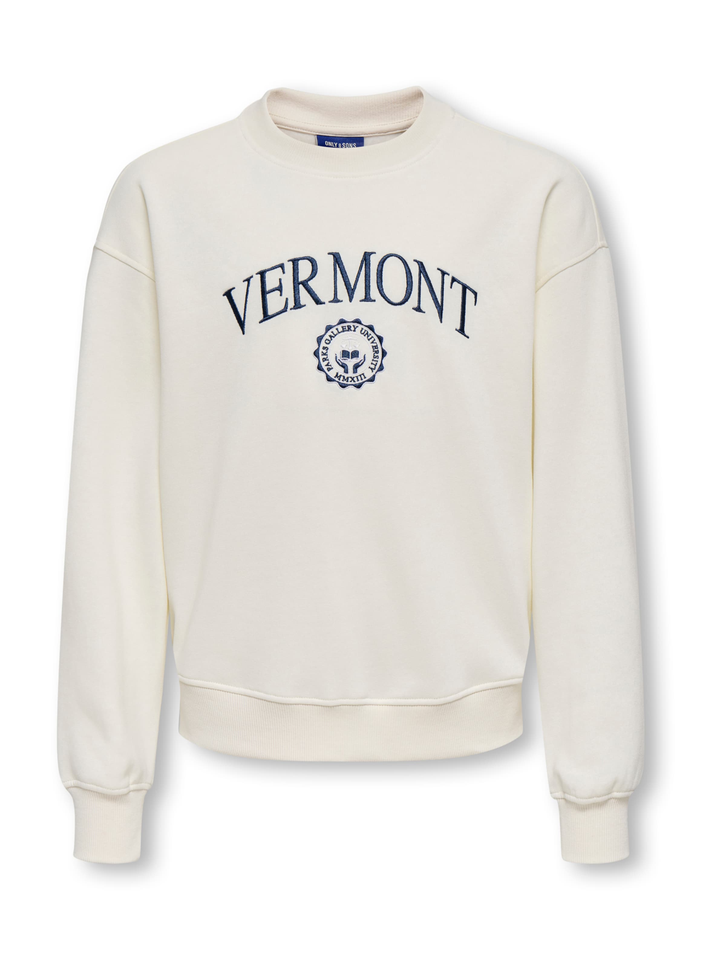 Sweat 'OSJCOLE' Only & Sons Junior en blanc : devant