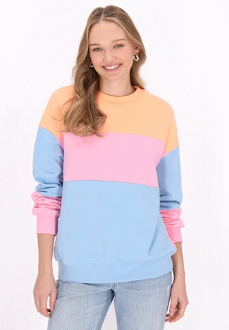 MYMO Sweatshirt in Blue: front