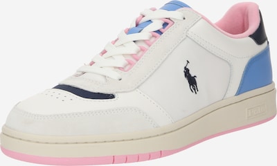 Sneaker bassa Polo Ralph Lauren di colore azzurro / blu scuro / rosa chiaro / bianco, Visualizzazione prodotti