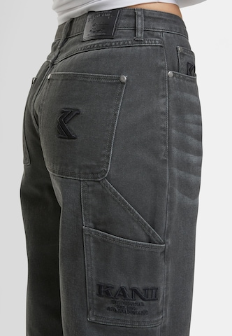 Karl Kani Loosefit Cargojeans in Grau