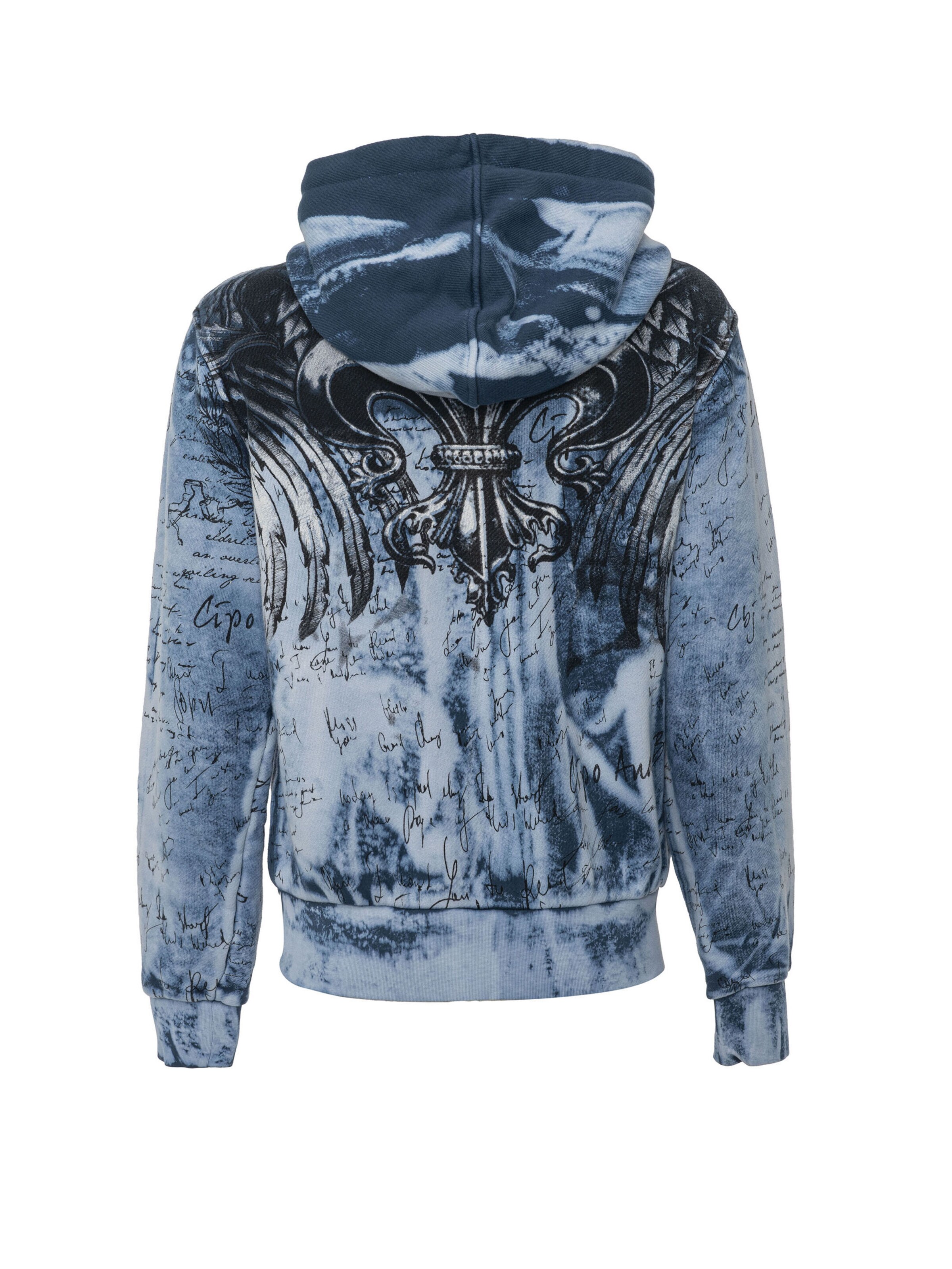 CIPO & BAXX Sweat jacket 'WL379' in Blue