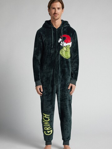 INTIMISSIMI Long Pajamas 'The Grinch Dr Seuss' in Green