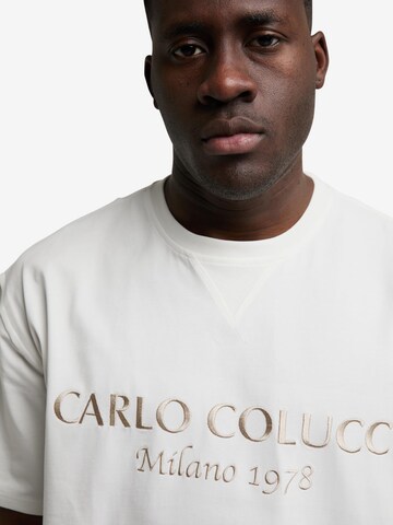 Carlo Colucci Μπλουζάκι 'De Caminada' σε λευκό