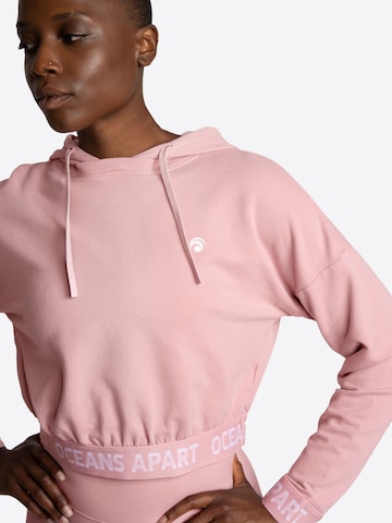 OCEANSAPART Sweatshirt 'Beauty' in Roze