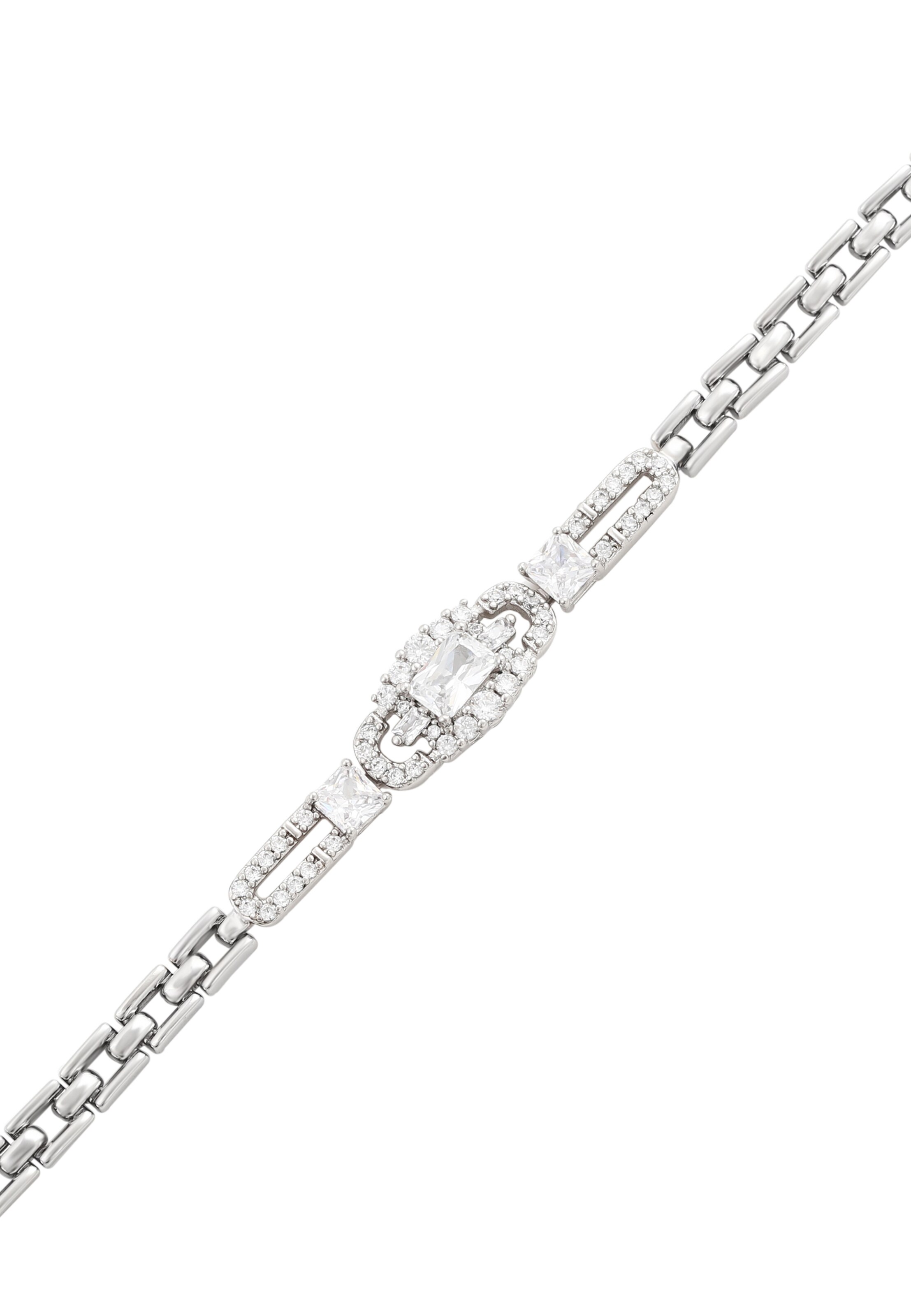 Gaya Armband in Silber