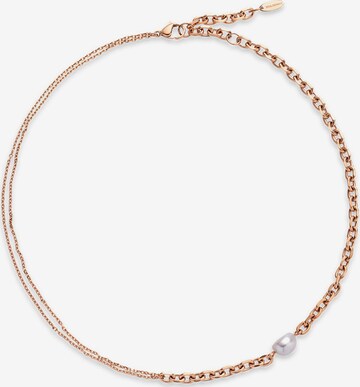 Paul Hewitt Necklace 'Treasure Duo Pearl' in Gold: front