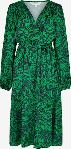 Apricot Jurk in Groen: voorkant