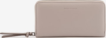 FREDsBRUDER Portemonnaie 'My Bestie' in Grau: Vorderseite