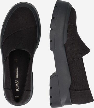 TOMS - Sapato Slip-on 'ALPARGATA COMBAT LOW' em preto