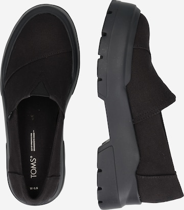 TOMS Slip-ons 'ALPARGATA COMBAT LOW' in Black