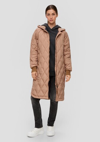 QS Between-seasons coat in Brown