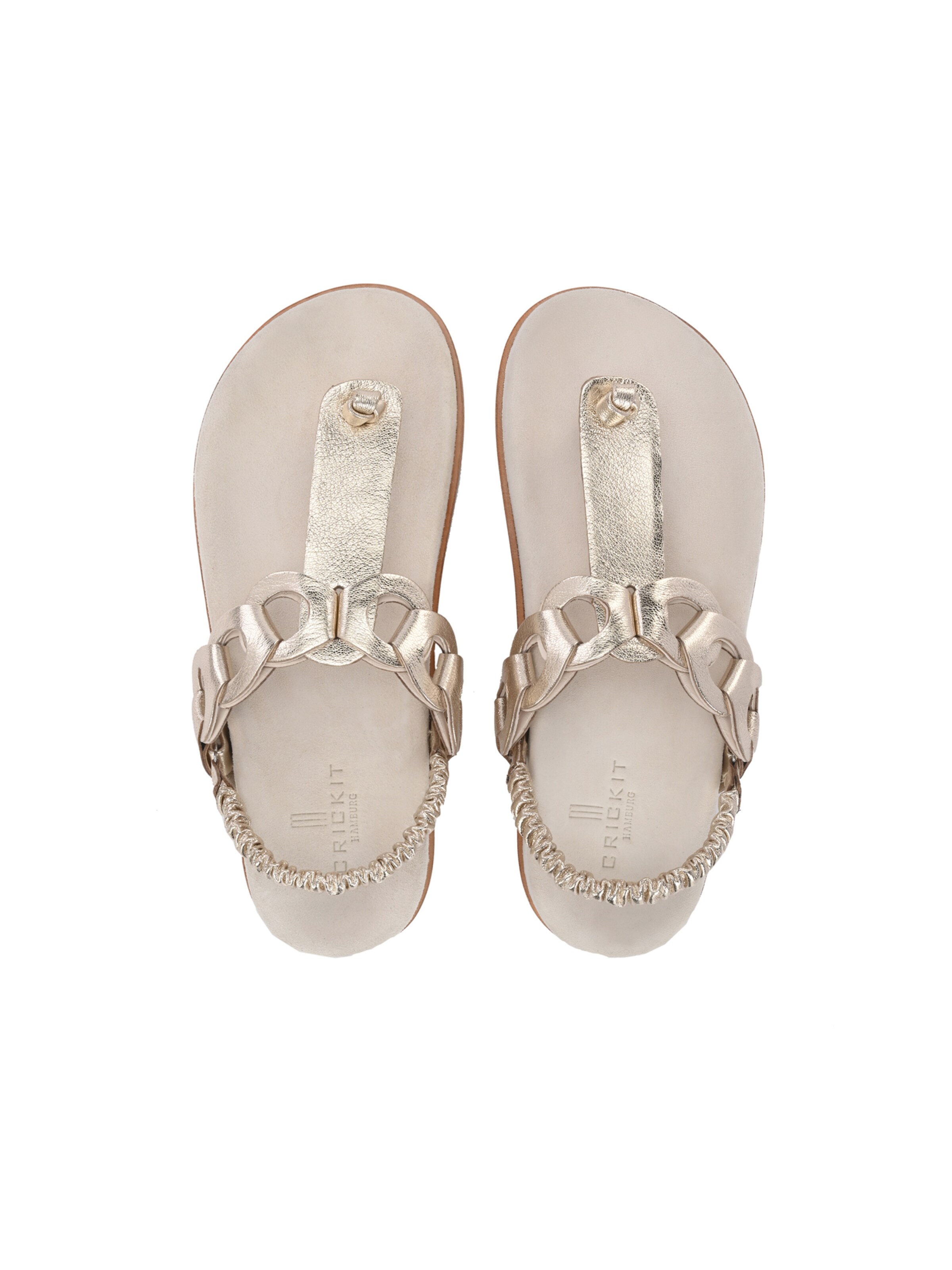 Séparateur d'orteils Crickit en or