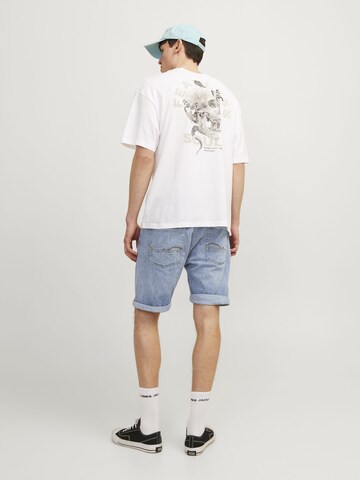 JACK & JONES Loose fit Jeans 'Chris Wood' in Blue