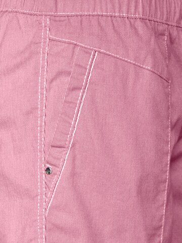 STREET ONE Loose fit Pants 'Bonny' in Pink