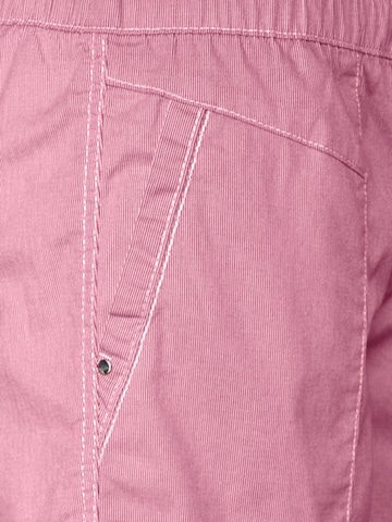 STREET ONE Loose fit Pants 'Bonny' in Pink