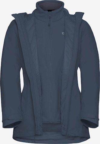 JACK WOLFSKIN Outdoorjacke 'Moonrise' in Blau: Vorderseite