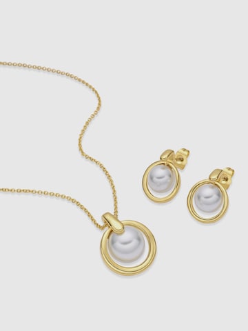 LUXBYLUX Earrings in White: front