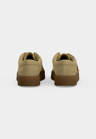 Pantofi cu șireturi 'Boxbee Walla' de la Clarks Originals pe maro