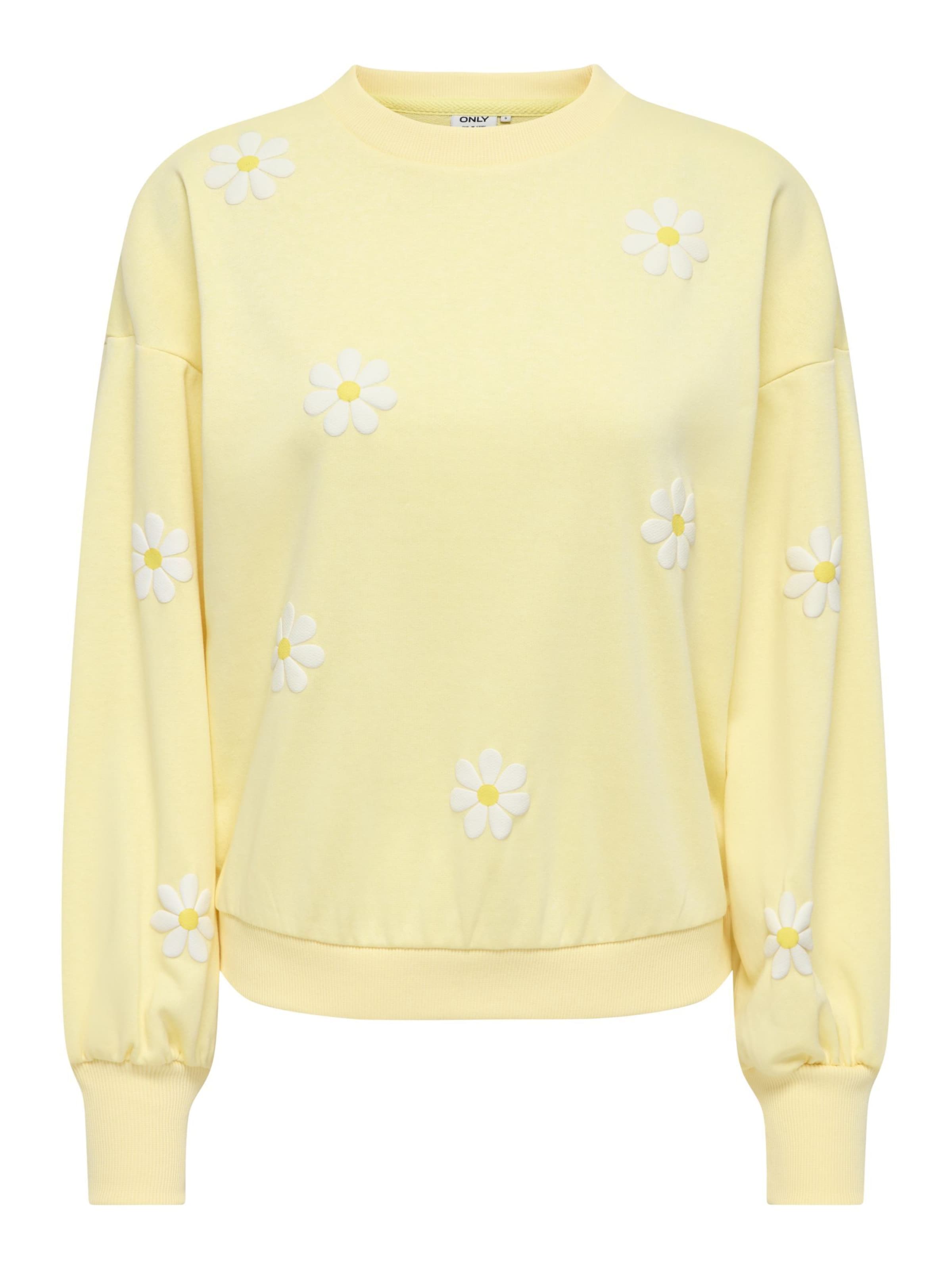 Felpa 'ONLBrooke' di ONLY in giallo: frontale