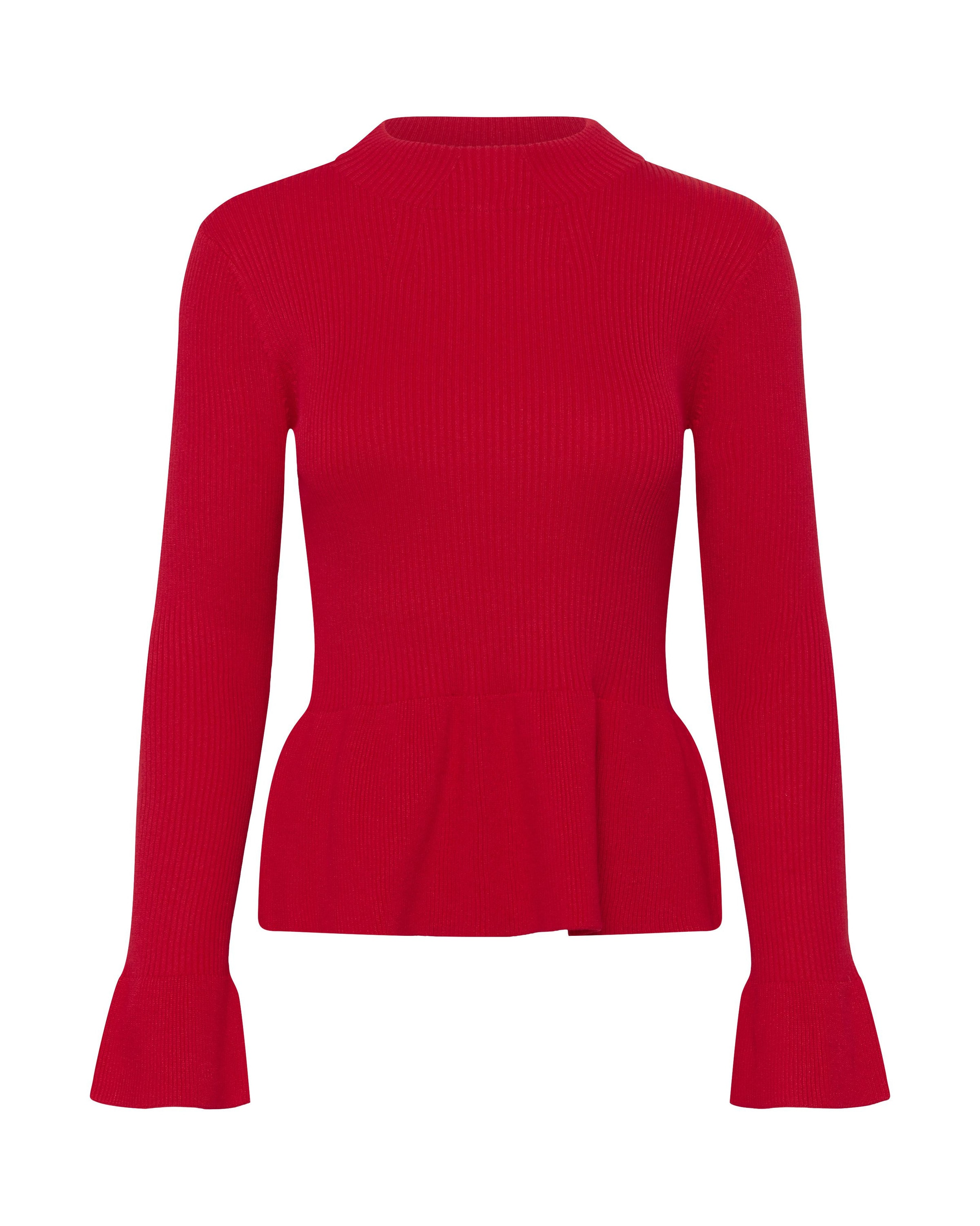 SAINT TROPEZ Pullover 'Madelena' i rød: forside