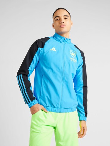 ADIDAS PERFORMANCE Athletic Jacket 'Arsenal' in Blue: front