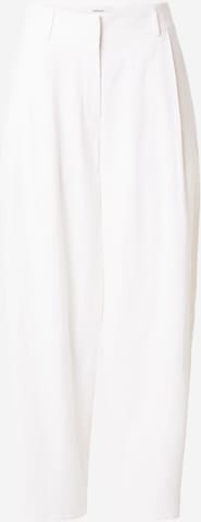 TOPSHOP Veckad byxa 'BINA' i grå: framsida