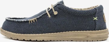 HEY DUDE Moccasins in Blue: front