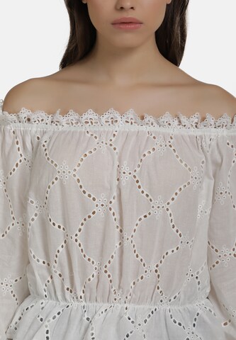MYMO Bluse i hvid
