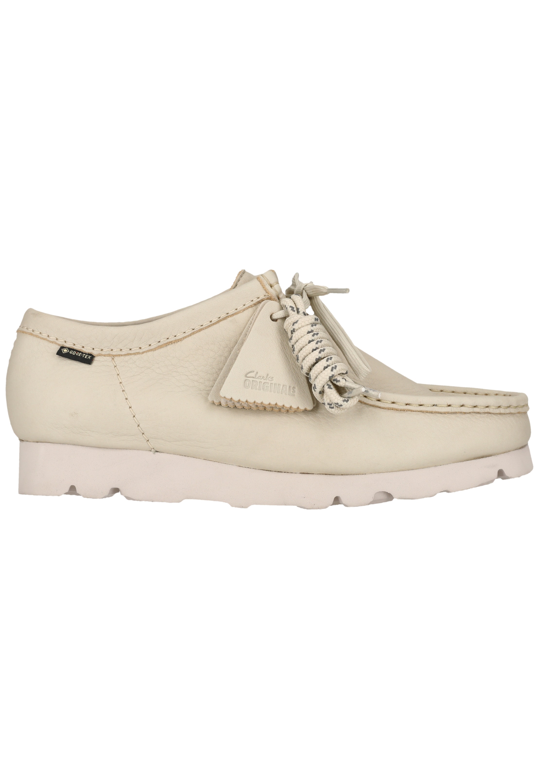 CLARKS Lace-up shoe 'Wallebee' in Beige