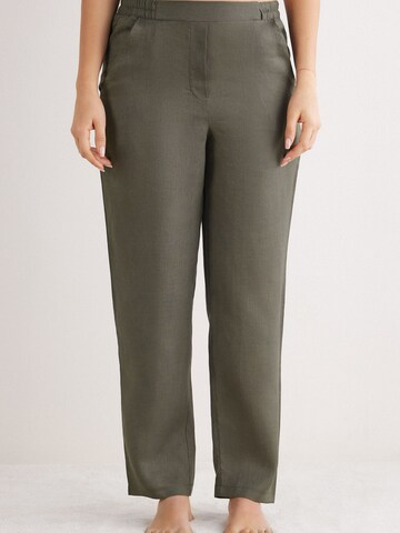 INTIMISSIMI Regular Pants in Green: front
