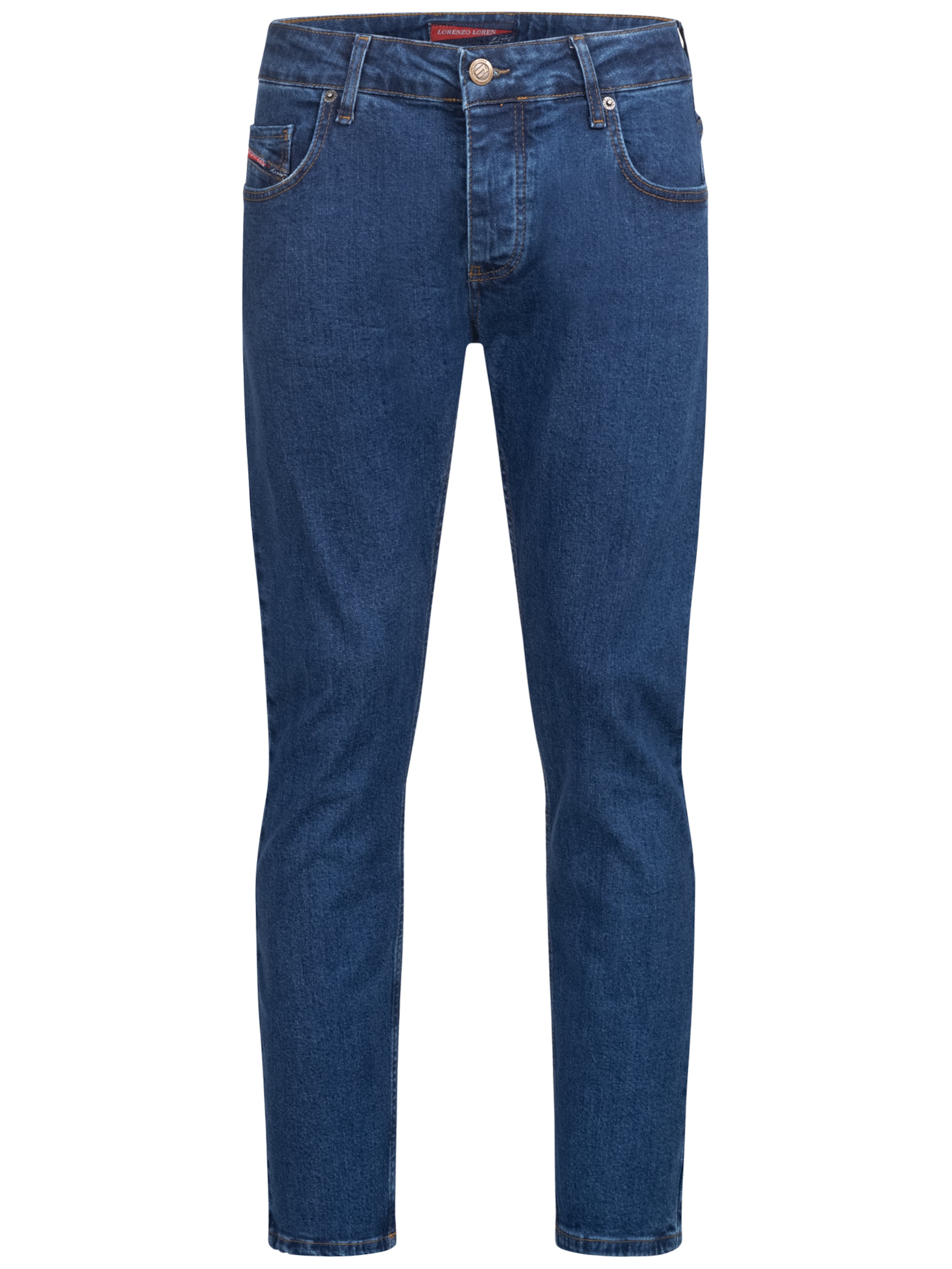 Lorenzo Loren Regular Jeans in Blau: Vorderseite