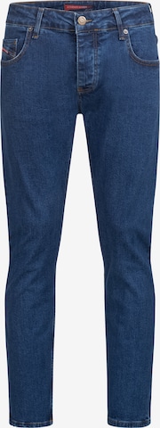 Regular Jean Lorenzo Loren en bleu : devant