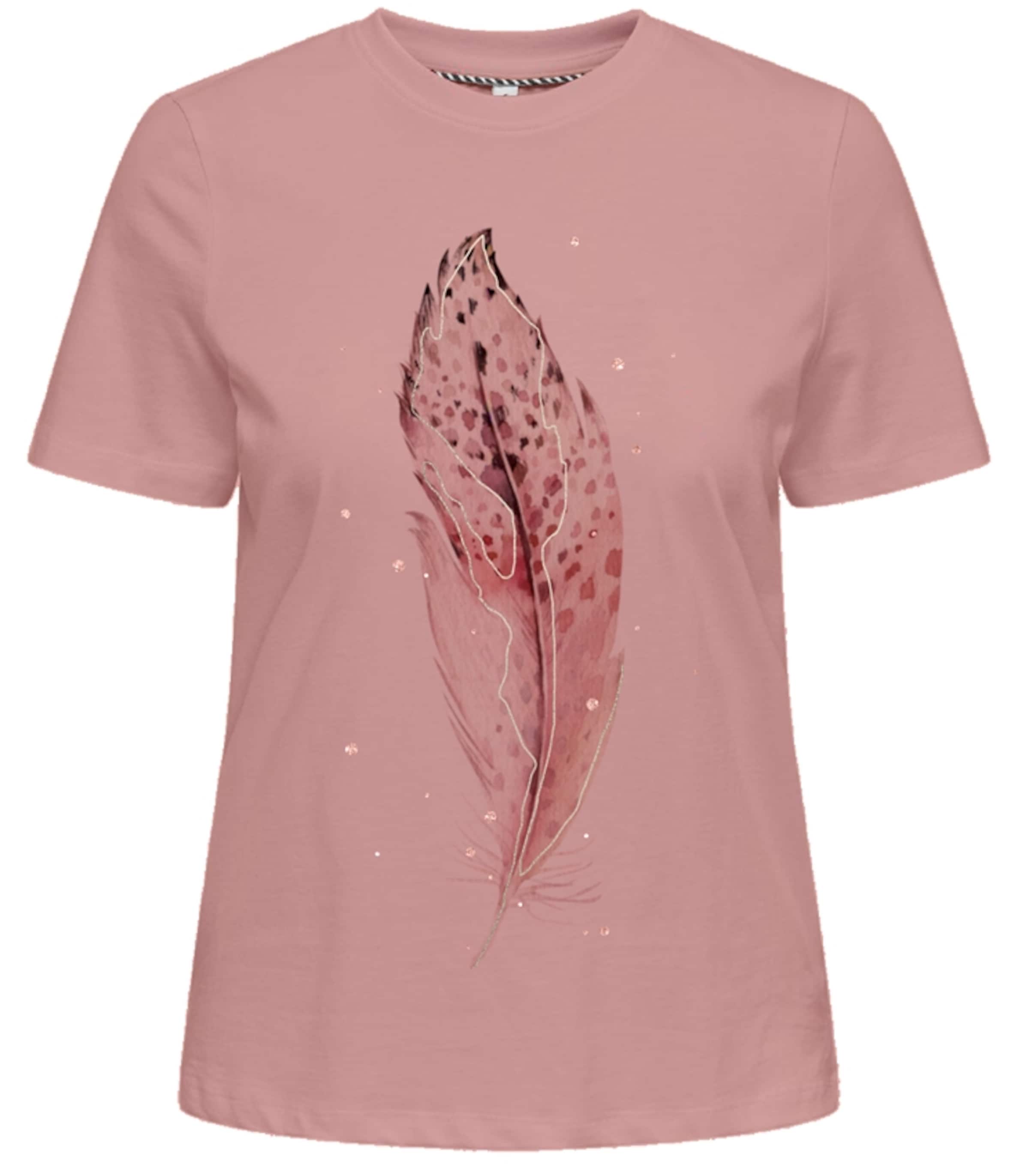 ONLY Μπλουζάκι 'ONLKITA' σε ροζ: μπροστά