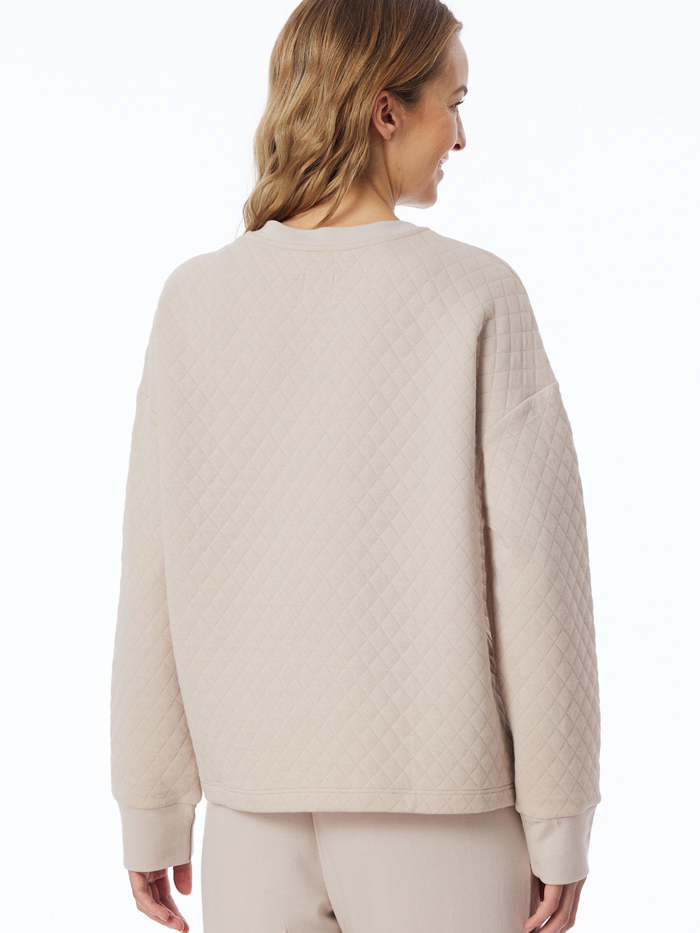 SCHIESSER - Sudadera 'Mix & Relax' en beige