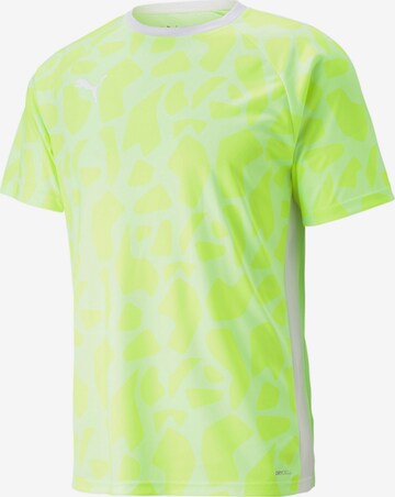 PUMA Funkčné tričko 'TeamLIGA' - Zelená: predná strana