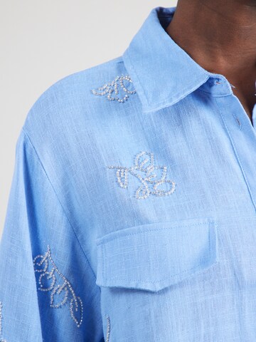 OBJECT Blouse 'OBJMIKA' in Blue