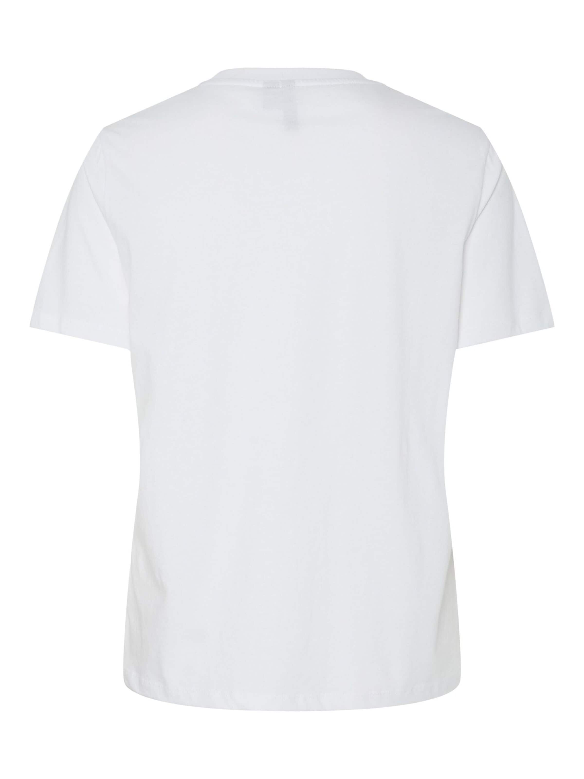 T-shirt PIECES en blanc