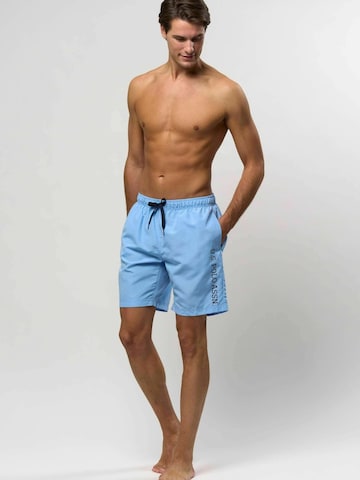 U.S. POLO ASSN. Zwemshorts ' Casey ' in Blauw