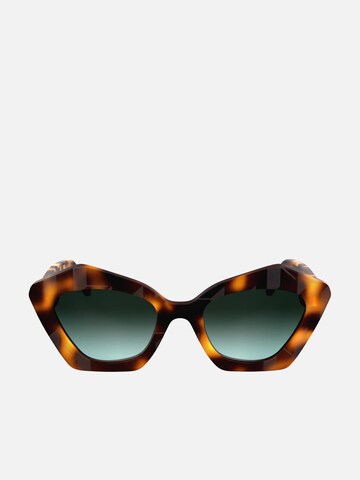 Karl Lagerfeld Zonnebril in Bruin