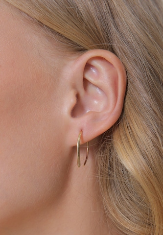 Boucles d'oreilles 'Geo' ELLI en or