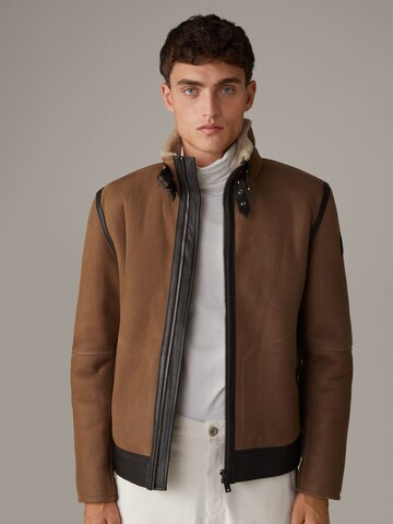 STRELLSON Between-Season Jacket 'Shelter' in Brown: front